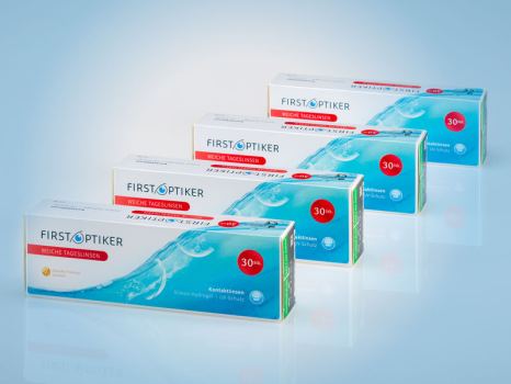 Tageslinsen FirstDay mit UV Schutz (30er Box) 4er Set