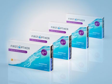 Monatslinsen Silikon Hydrogel Torisch (6er Box) im 4er Set 