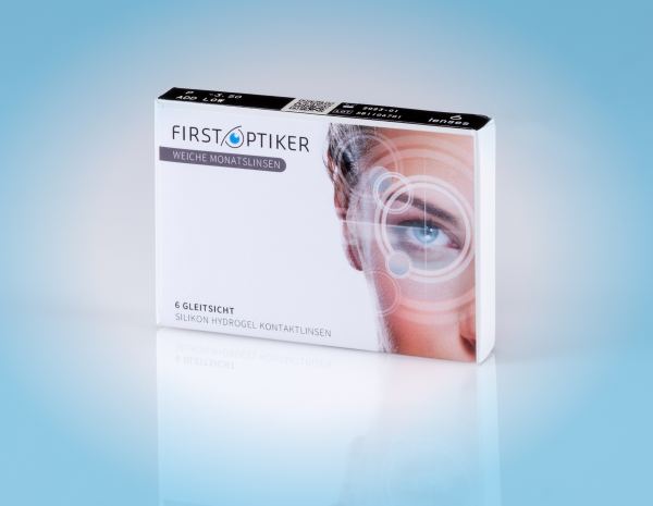 Monatslinsen Silikon Hydrogel Gleitsicht (6er Box)