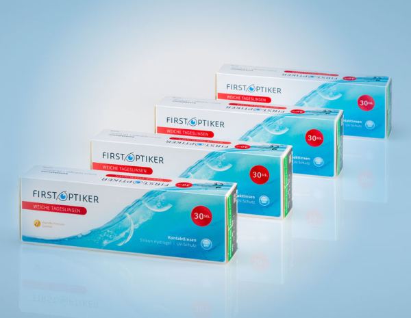 Tageslinsen FirstDay mit UV Schutz (30er Box) 4er Set