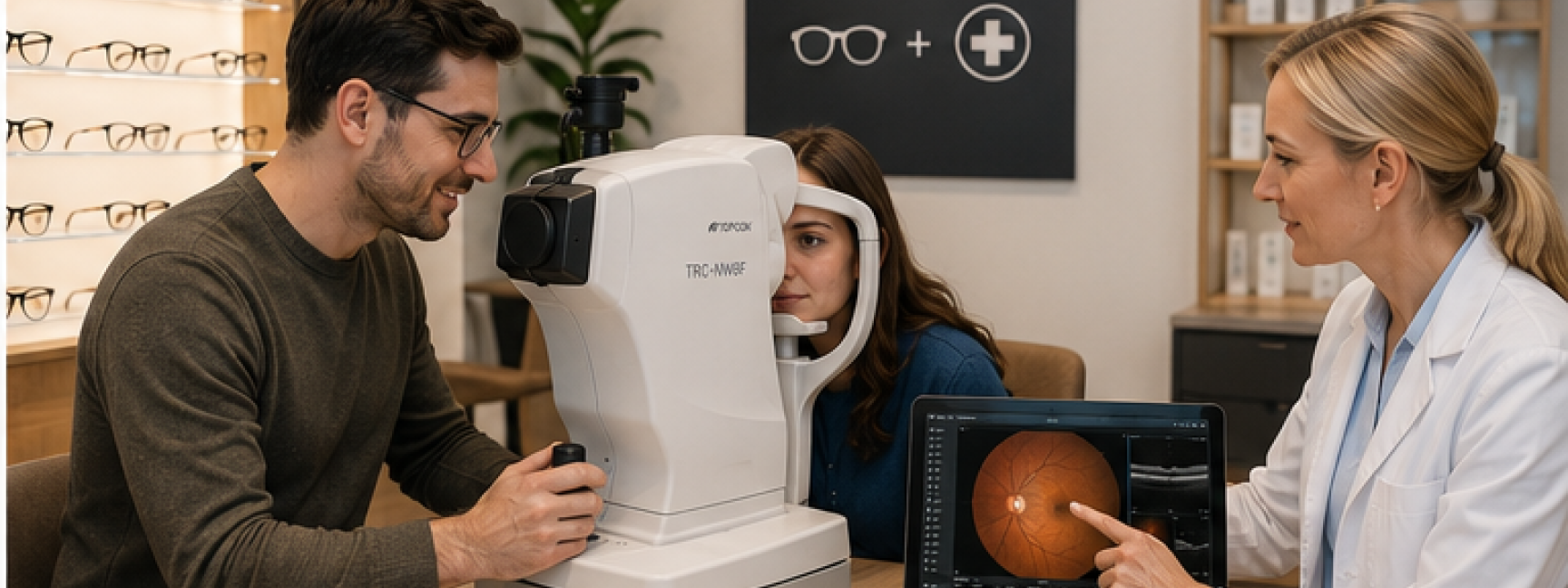 Als erster Augenoptiker in St. Pölten: Telemedizin bei Optik Bacik