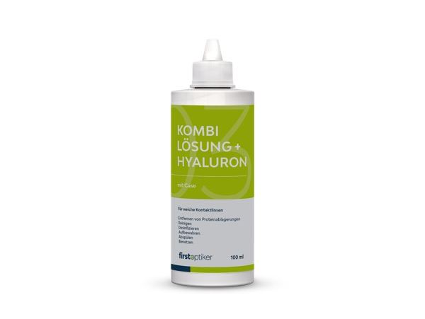 Kombilösung mit Hyaluronat 100ml und Behälter