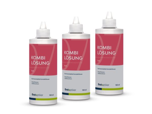 Kombilösung für harte (formstabile) Kontaktlinsen 100ml