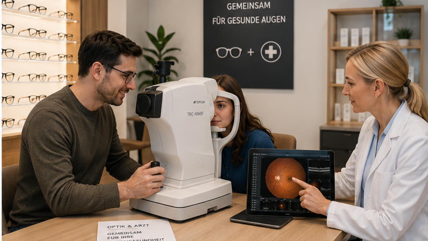 Als erster Augenoptiker in St. Pölten: Telemedizin bei Optik Bacik